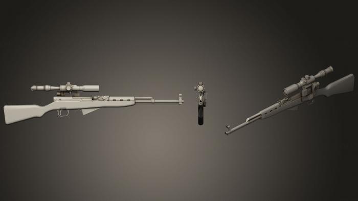 Weapon (WPN_0179) 3D model for CNC machine